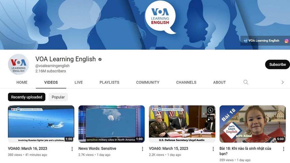 VOA Learning English