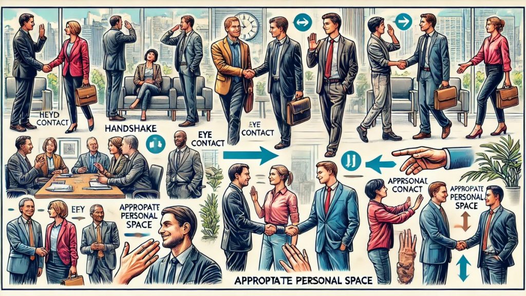 قواعد زبان بدن در فرهنگ انگلیسی زبان ها