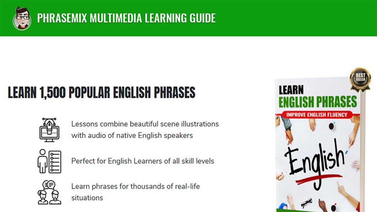 Phrasemix بهترین سایت های آموزش زبان انگلیسی