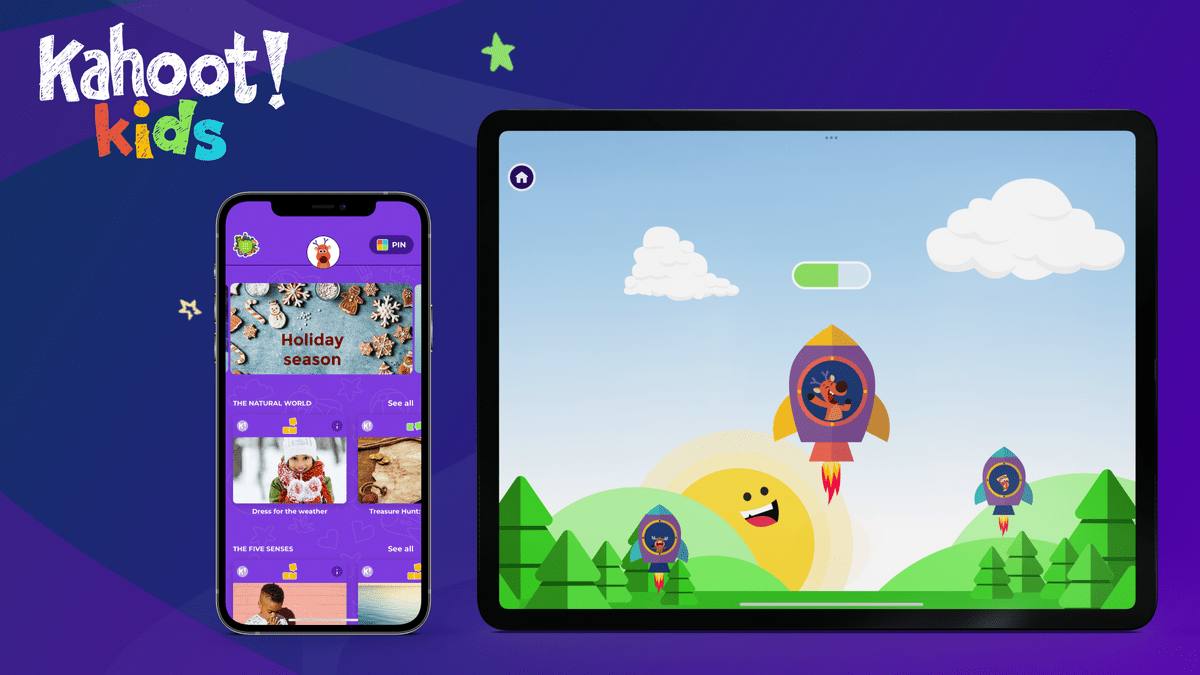 آموزش زبان با بازی kahoot