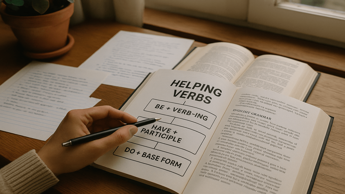 کاربرد افعال کمکی اصلی در زبان انگلیسی